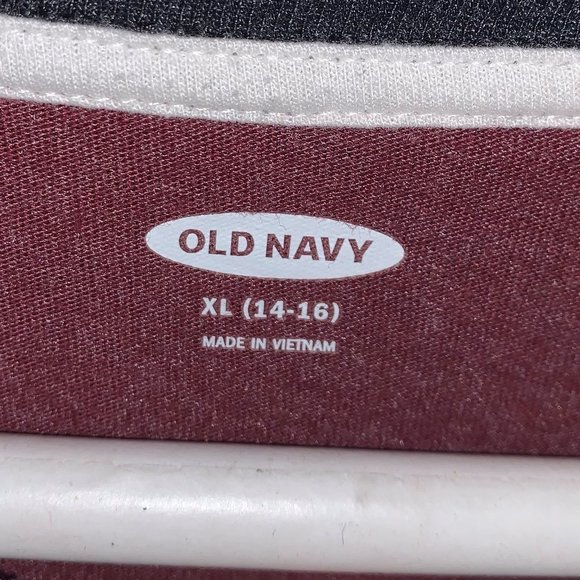 Old Navy Football Long Sleeve Shirt 14/16 📢5 for $20 - Picture 2 of 4